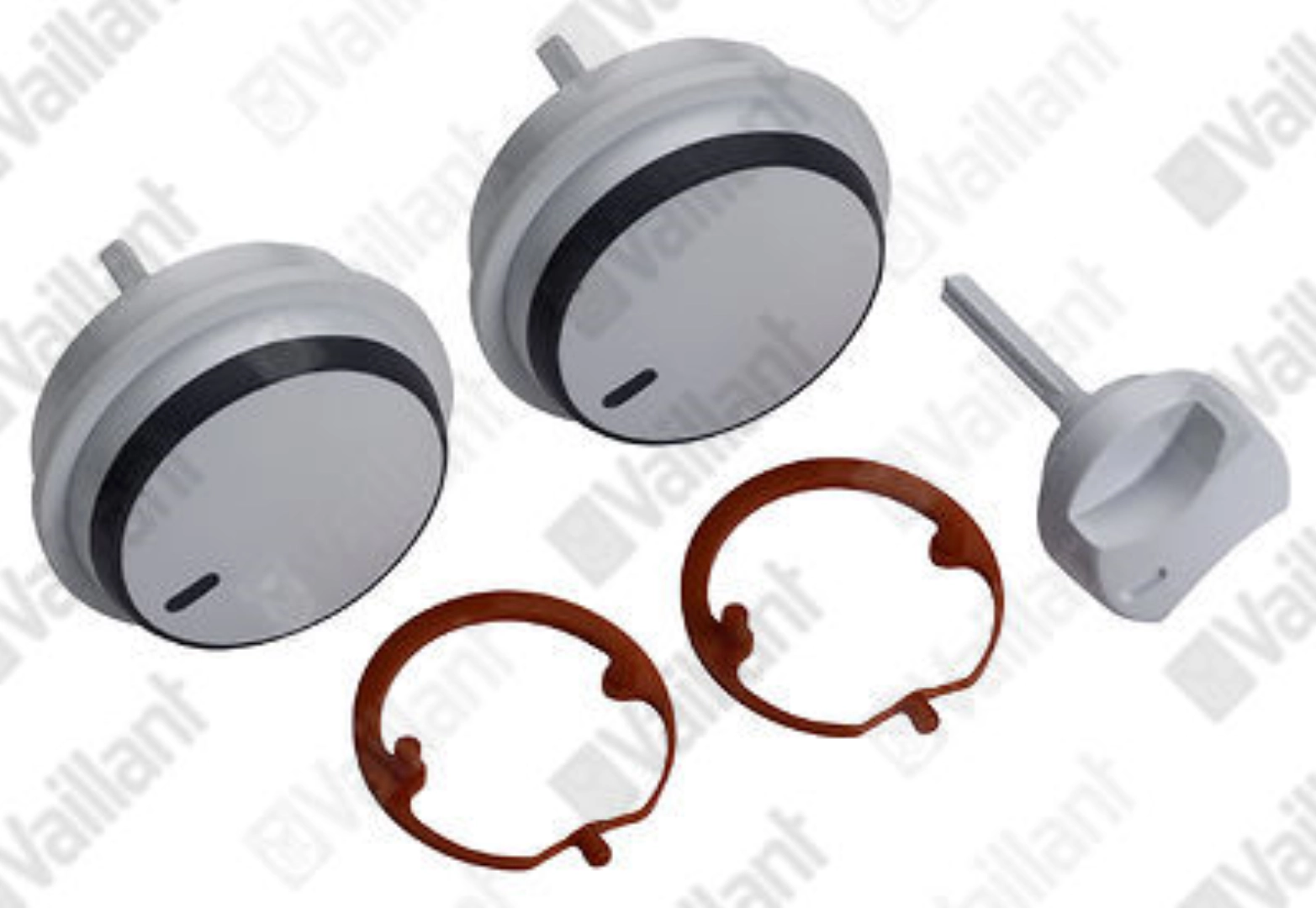 Mandos blancos, kit de 3 p.