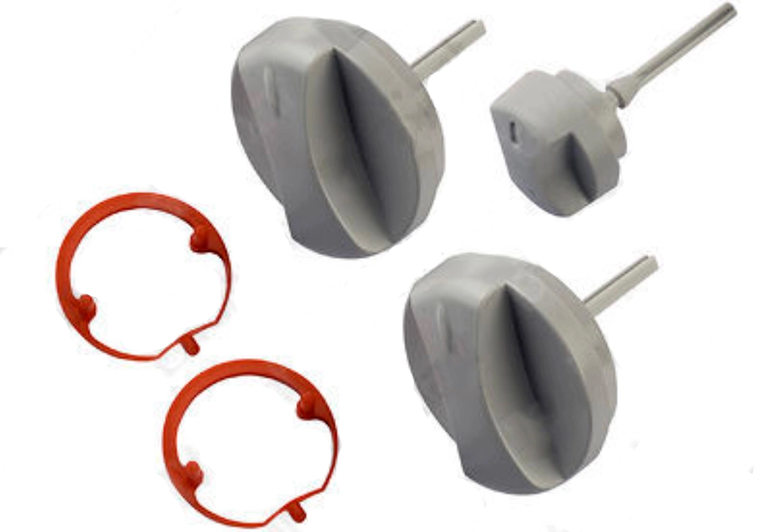 Mandos grises, kit de 3 p.