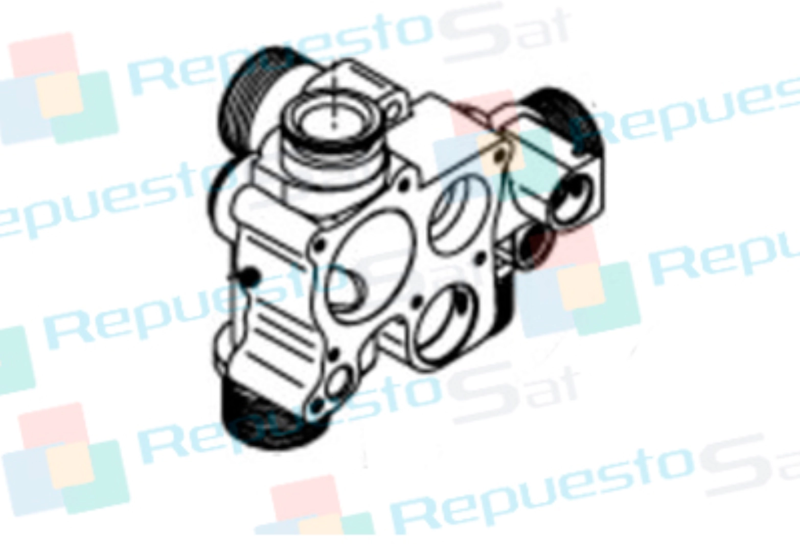 (= 10020439) CUERPO DISTRIBUCIÓN CALEFACCIÓN SPEX ECOMIX 24 CSI