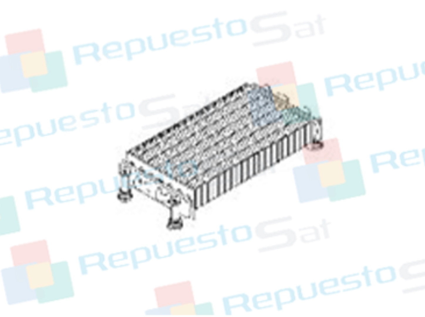 INTERCAMBIADOR AGUA – GAS 5 TUBOS