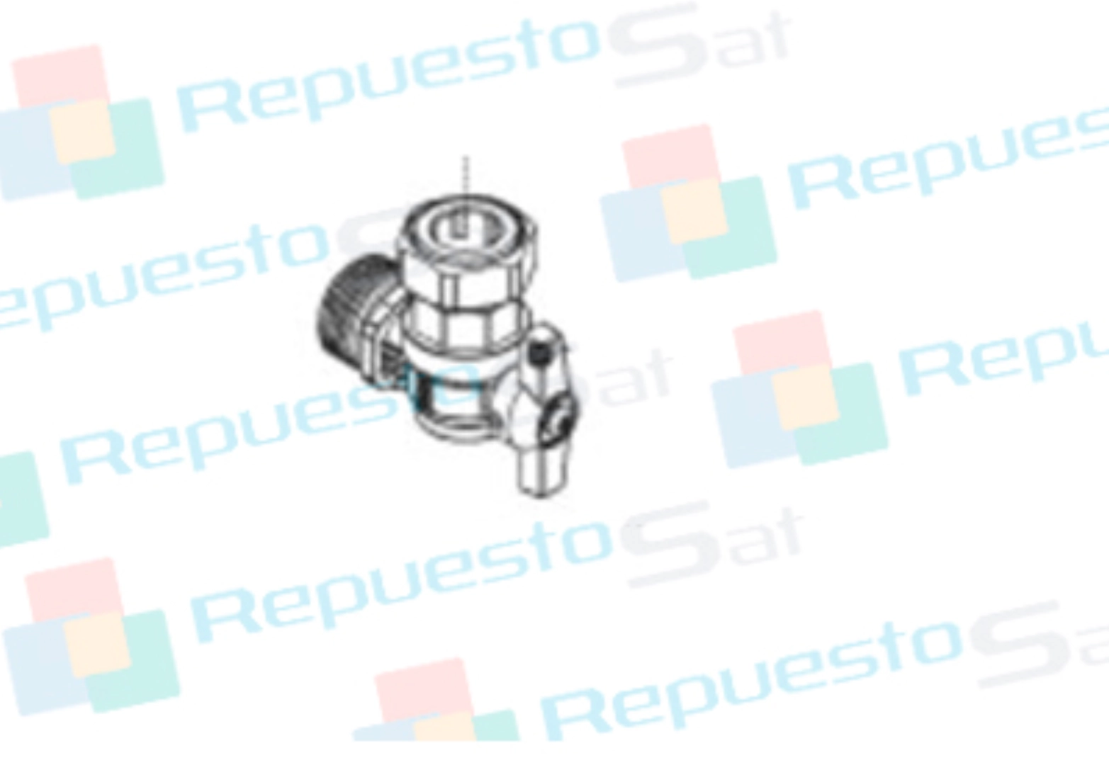 (R)LLAVE ENTRADA/SALIDA CALEF. KIT DIMA