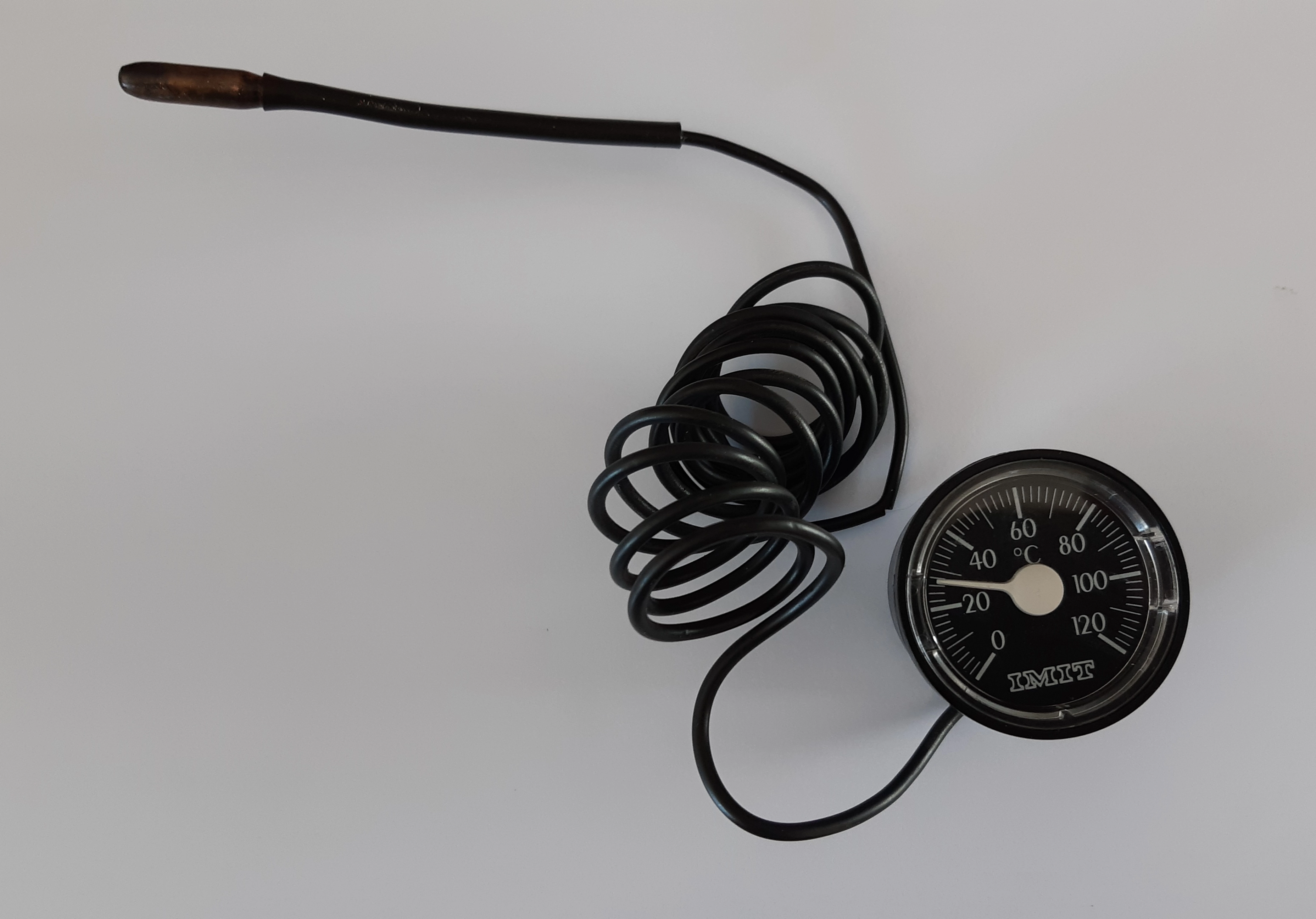 TERMOMETRO DIAM. 40 NEGRO