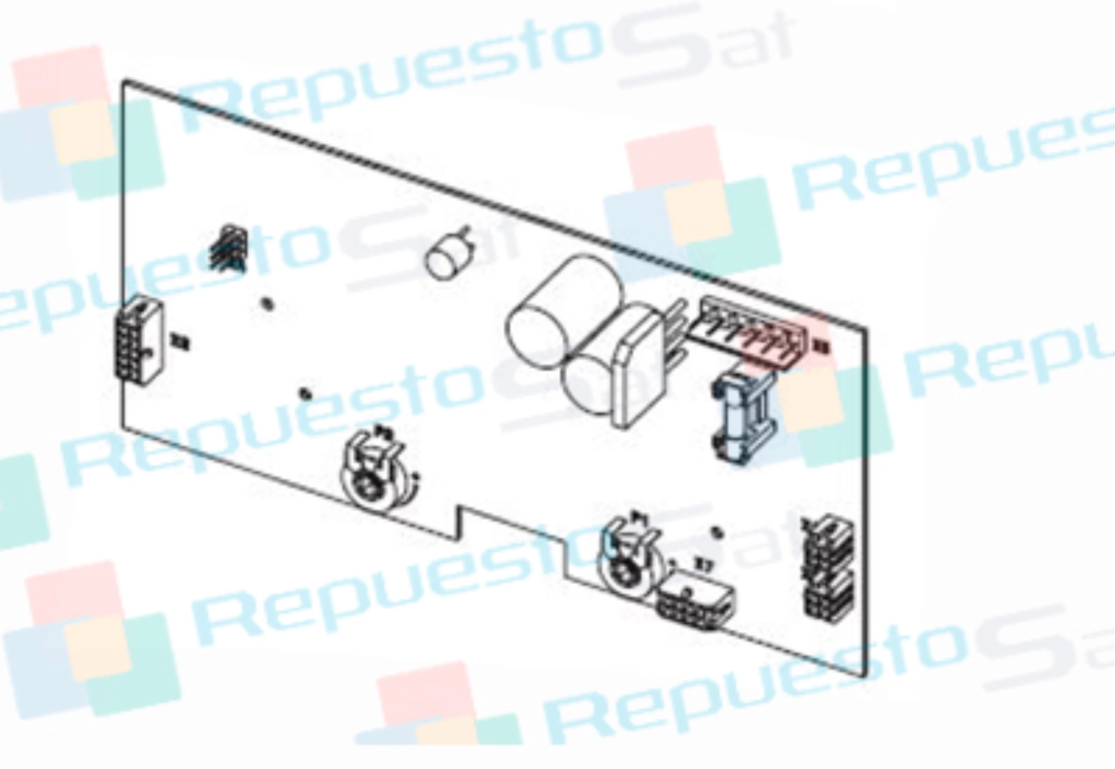 TARJETA DISPL.DSP49A1027