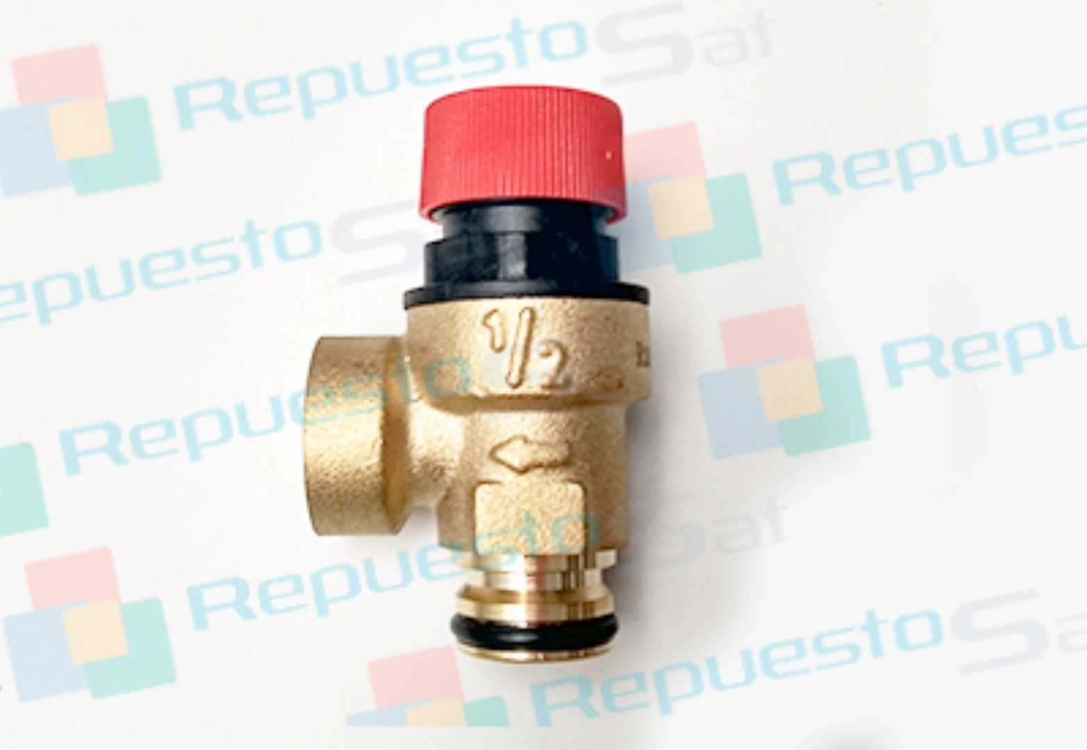 Válvula seguridad 3 bar  E-T 1/2    S-H 1/2