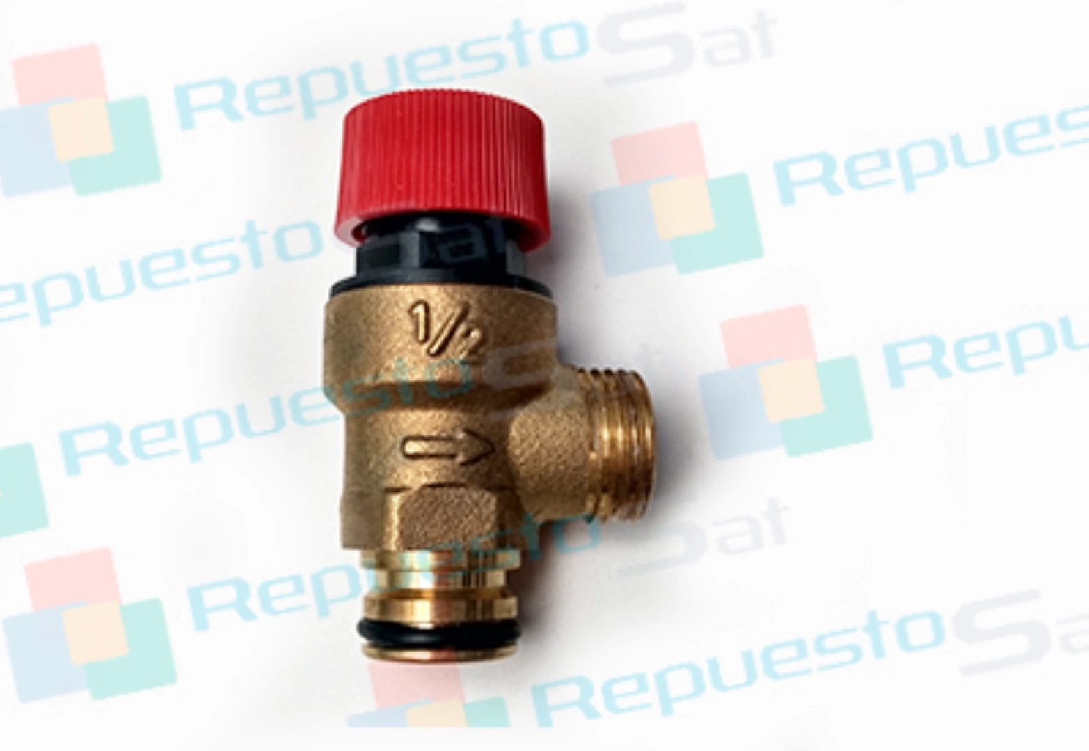 Válvula seguridad 3 bar  E-T 1/2    S-M 1/2