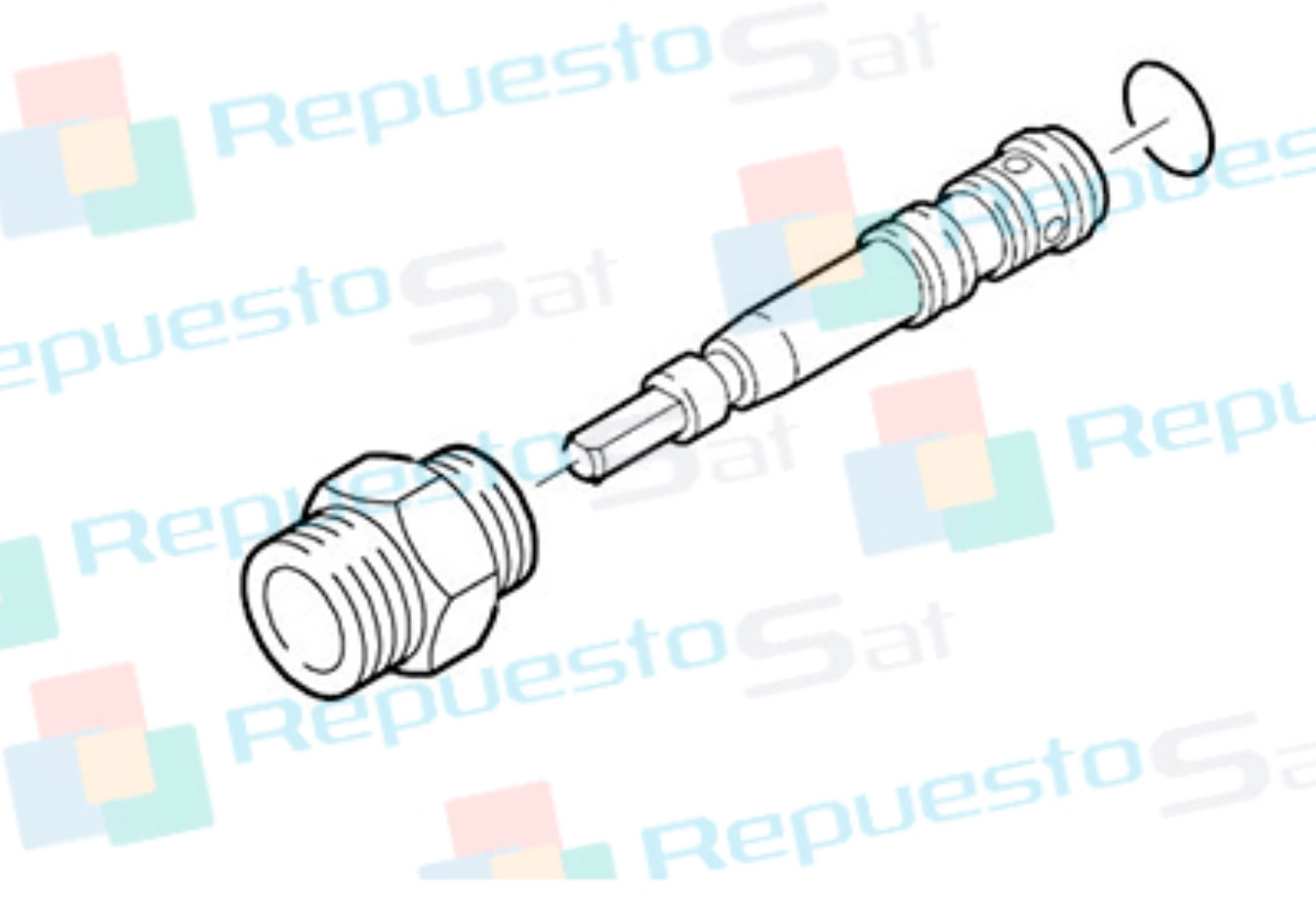 TORNILLO SELECTOR DE CAUDAL