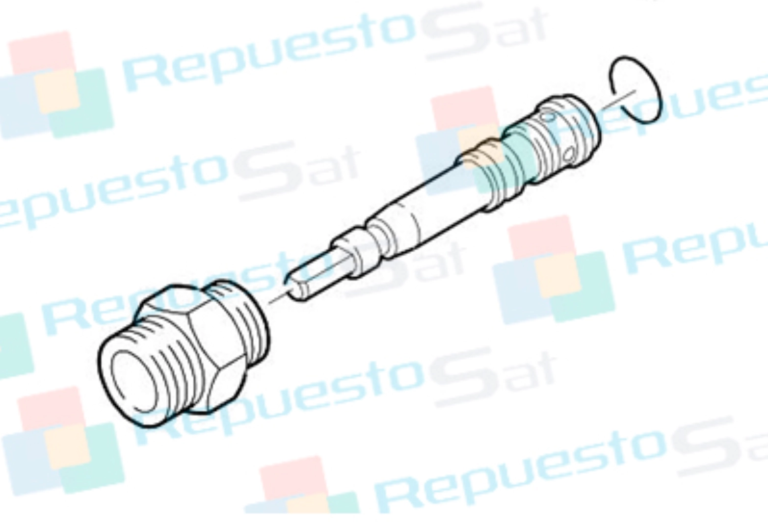 TORNILLO SELECTOR DE CAUDAL