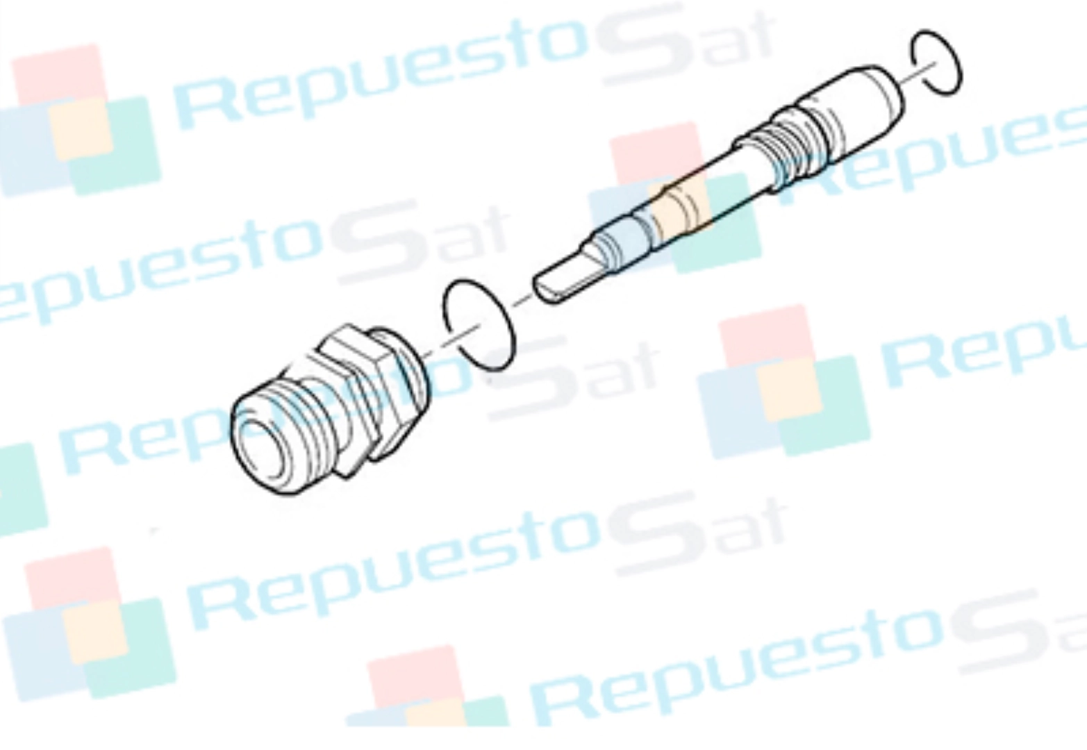 TORNILLO SELECTOR DE CAUDAL