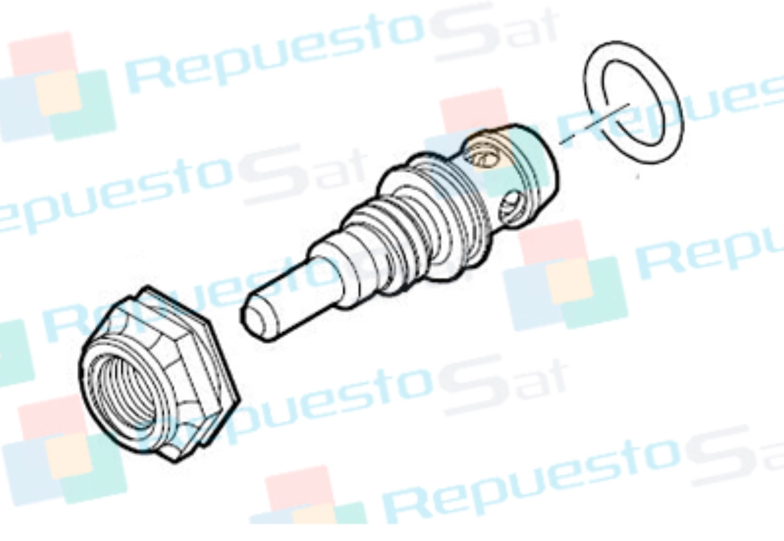 TORNILLO SELECTOR DE CAUDAL