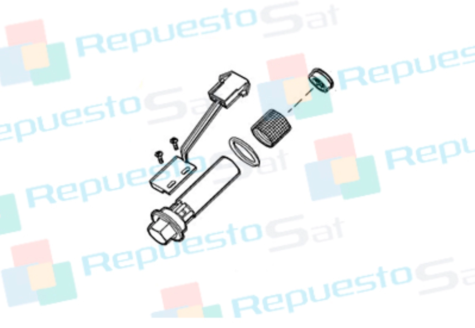 SENSOR DE CAUDAL COMPLETO 10L