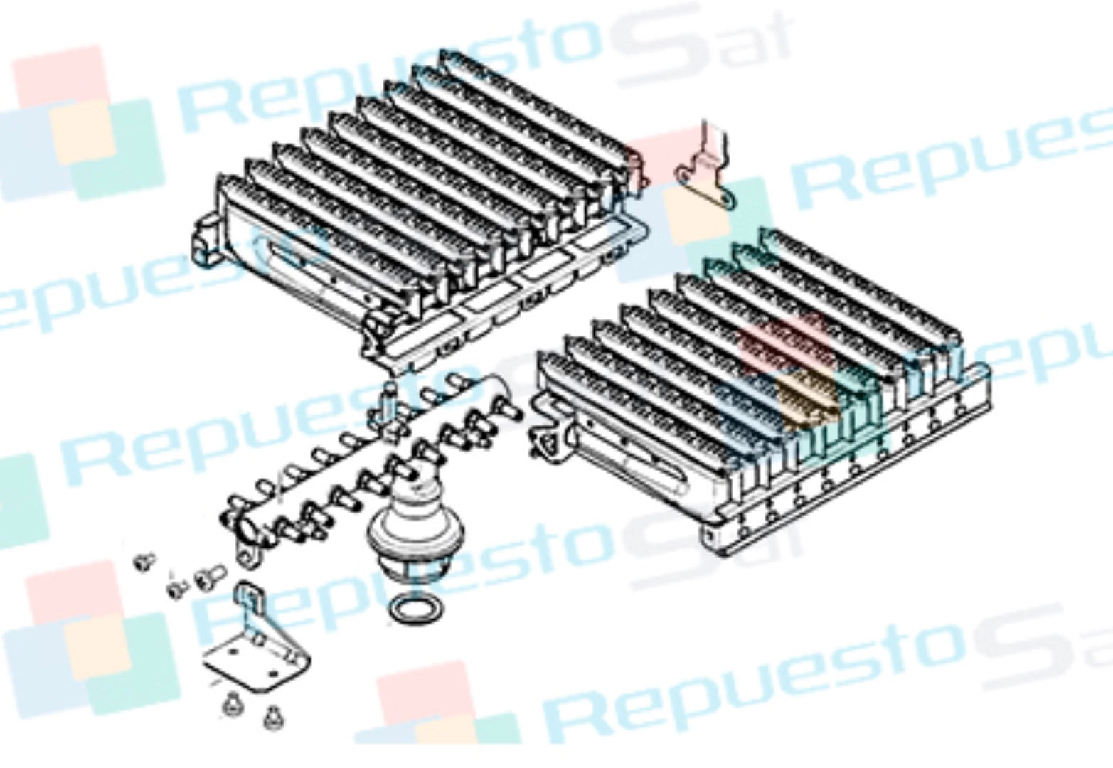 QUEMADOR GN 24KW RSF