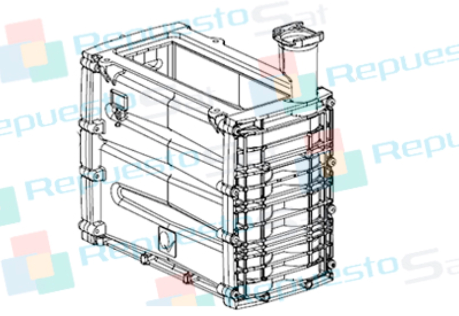 Conjunto de intercambiador de calor