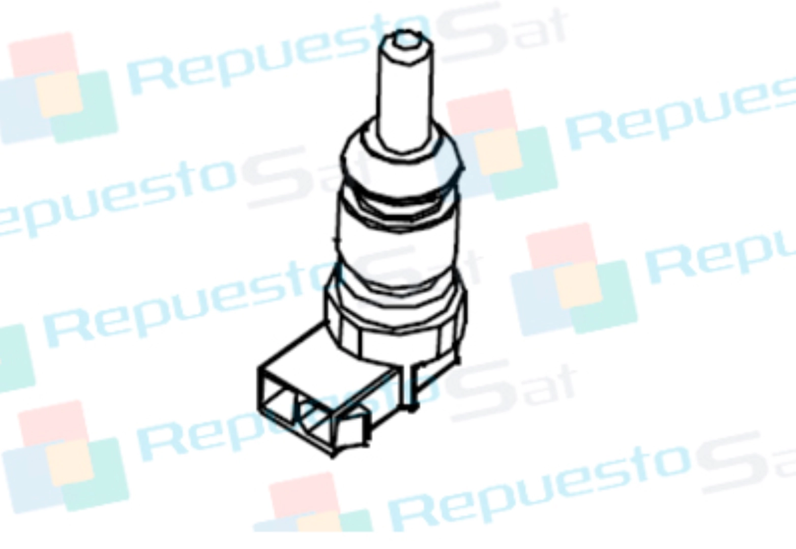 Sensor de anulo recto de NTC