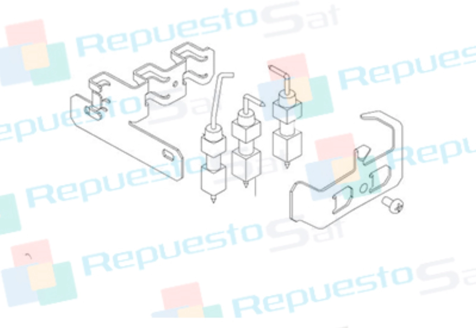 CONJUNTO DE ELECTRODOS