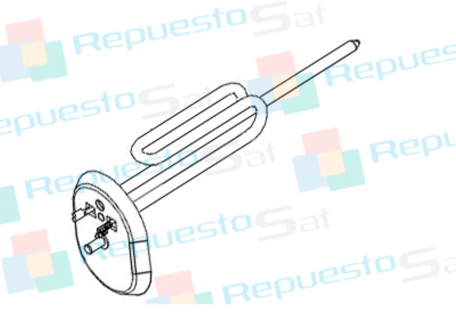 ELEMENTO CALEFACCIÓN 1200W (65107220)