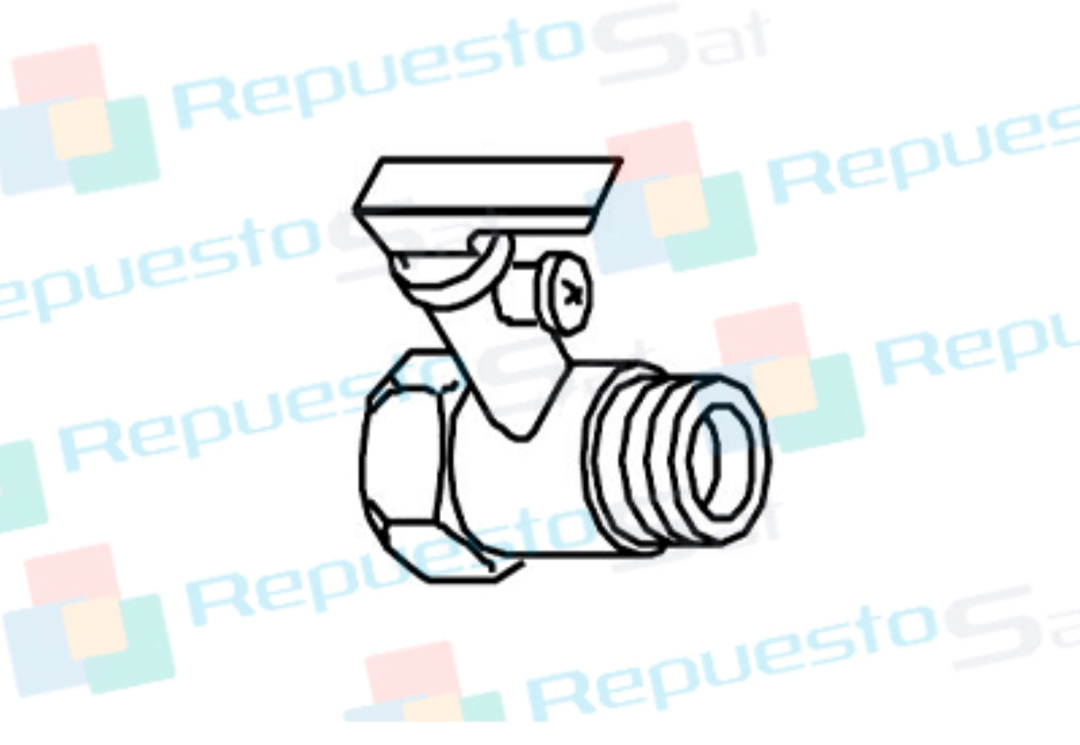 VÁLVULA DE SOBREPRESIÓN G3/4" M - F 6BAR