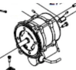 MOTOR ELECTRICO COMPLETO DOMESTIC 110 W (D4)