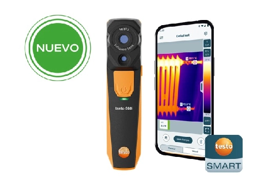 Producto Cámara termográfica testo 860i - Para smartphones y tablets, y conectividad a la App testo Smart