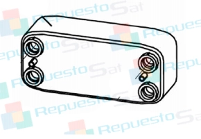 Producto INTERCAMBIADOR 20 PLACAS