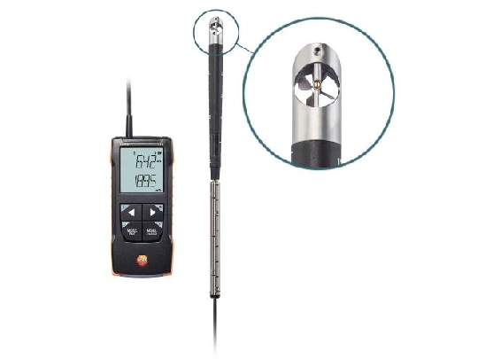 Producto nemómetro testo 416 - Con sonda molinete de 16 mm