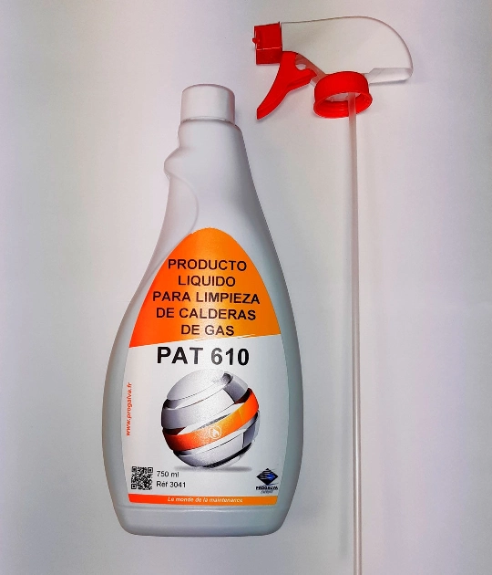 Producto PAT 610 Pulverizador limpiador de calderas de gas Pulverizador 750ml