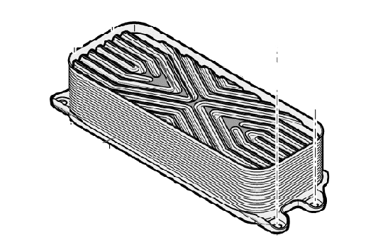 Producto Intercambiador de calor de placas CB11 13