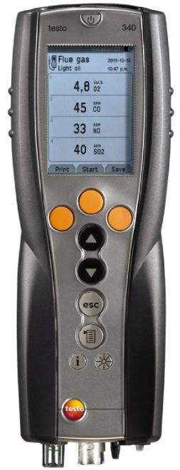 Analizador de combustión testo 340 - Set básico