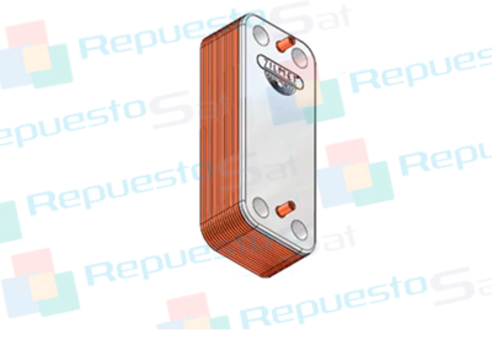 Intercambiador ZB- 16 Placas 3/4" +1