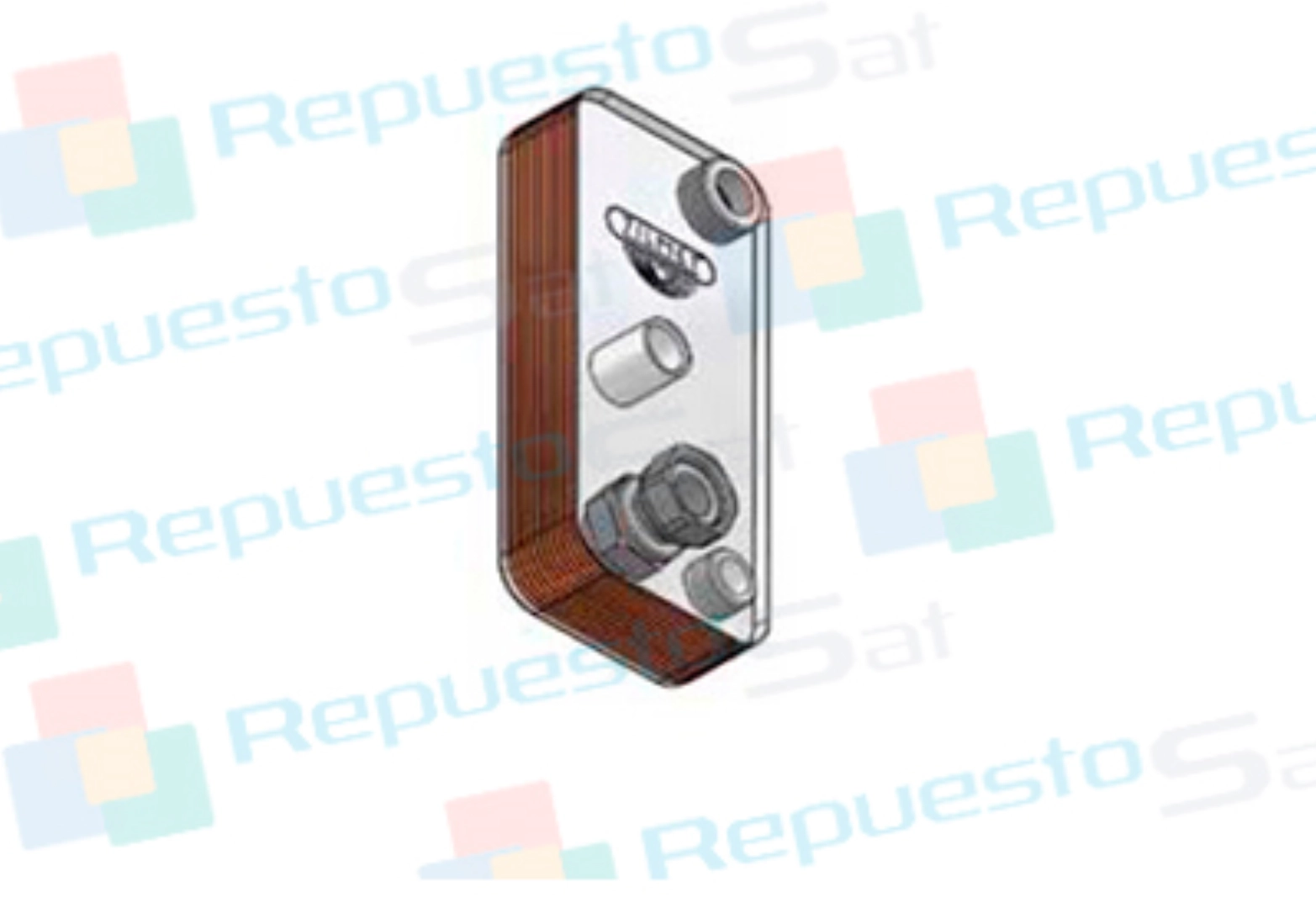 Intercambiador ZB195 12 Placas RACCOR